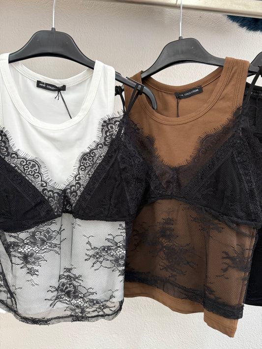 Canotta Dual pizzo