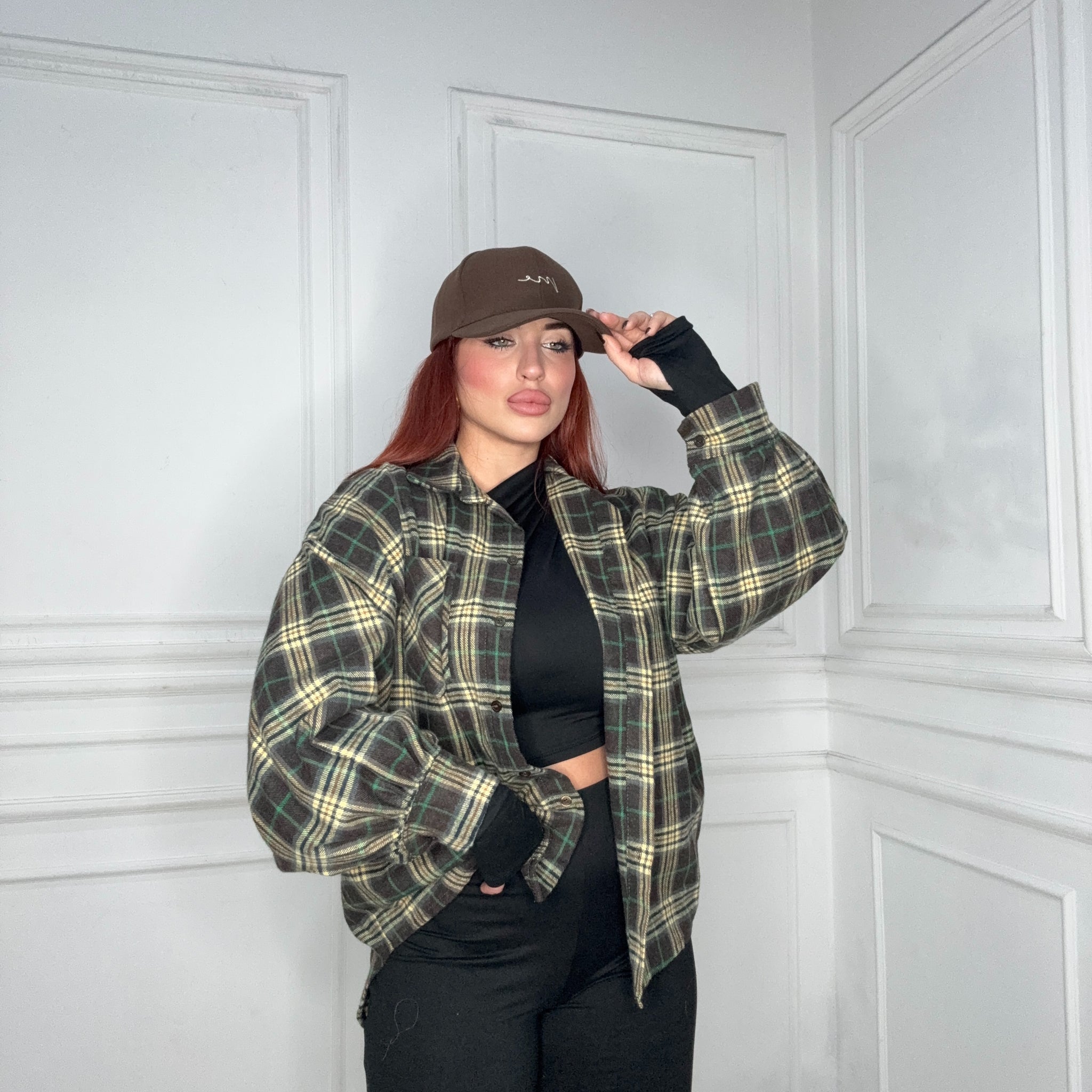 Camicia Flanella Ampia