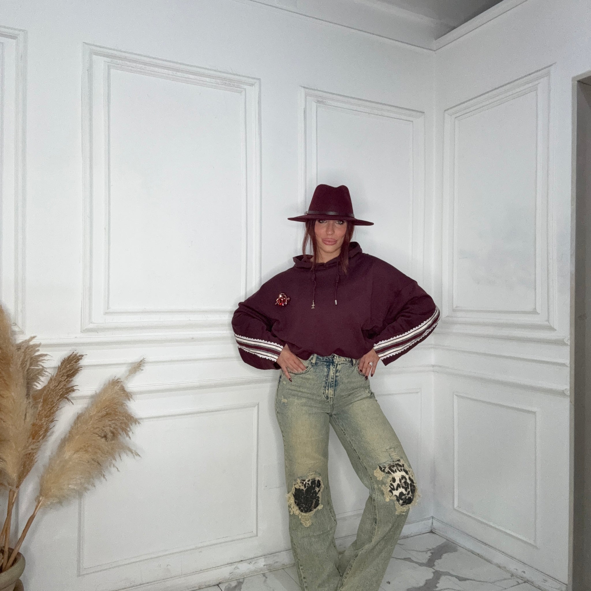 Jeans maculato Sabbiato