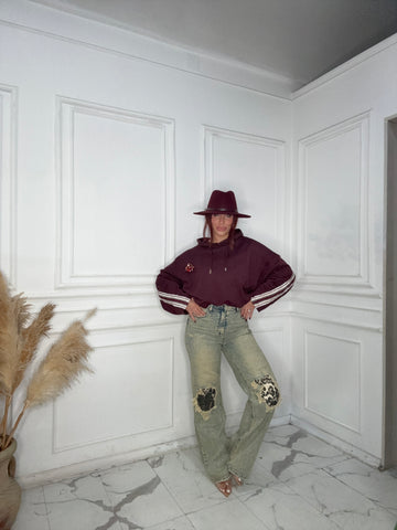 Jeans maculato Sabbiato