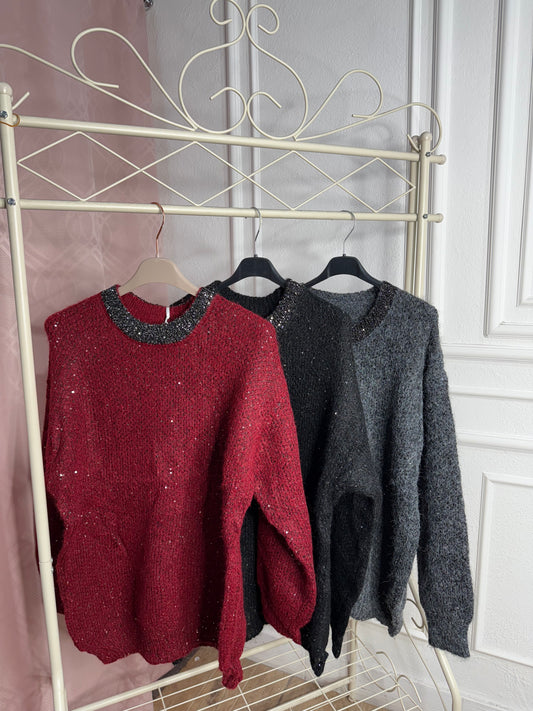 Pull Over Paillettes