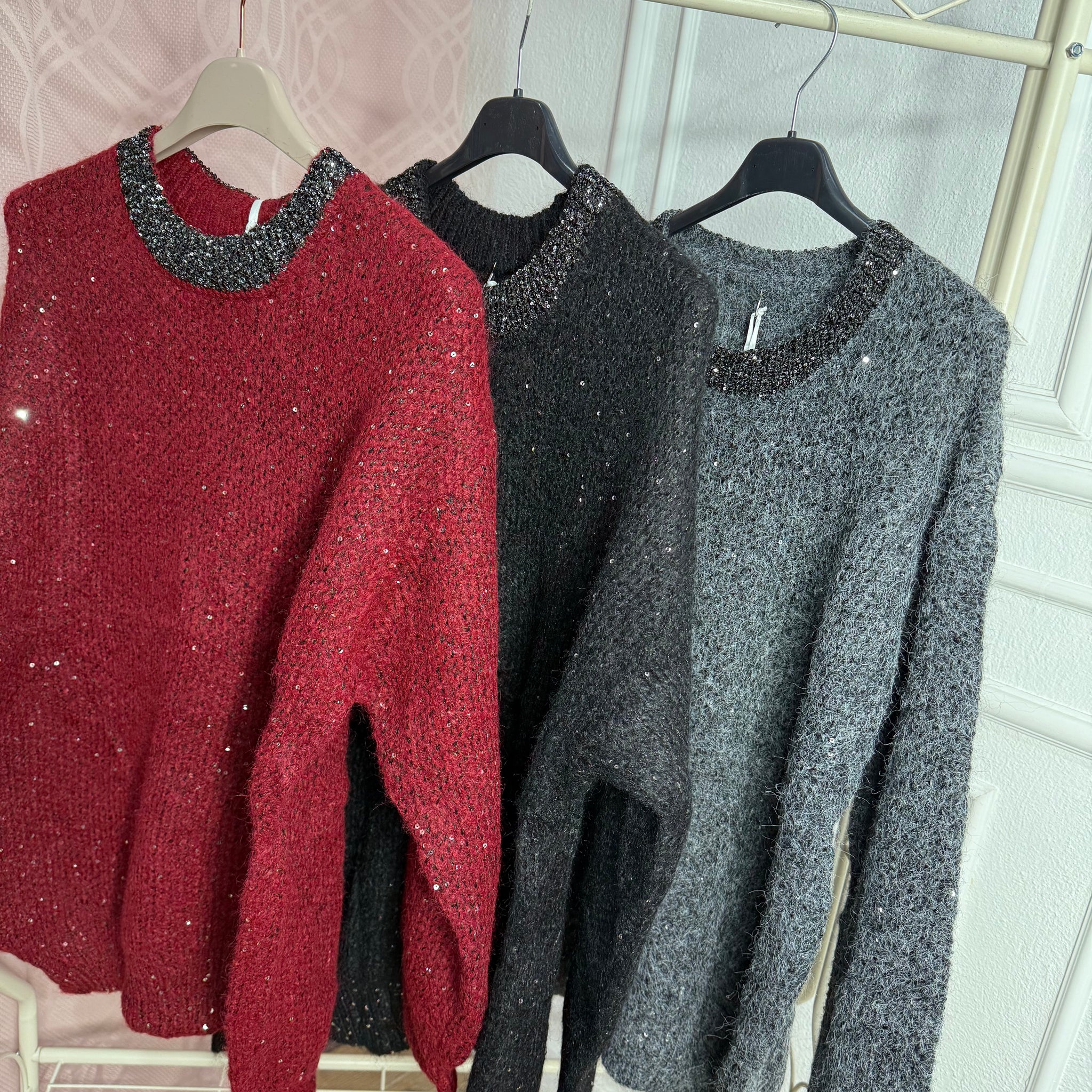 Pull Over Paillettes