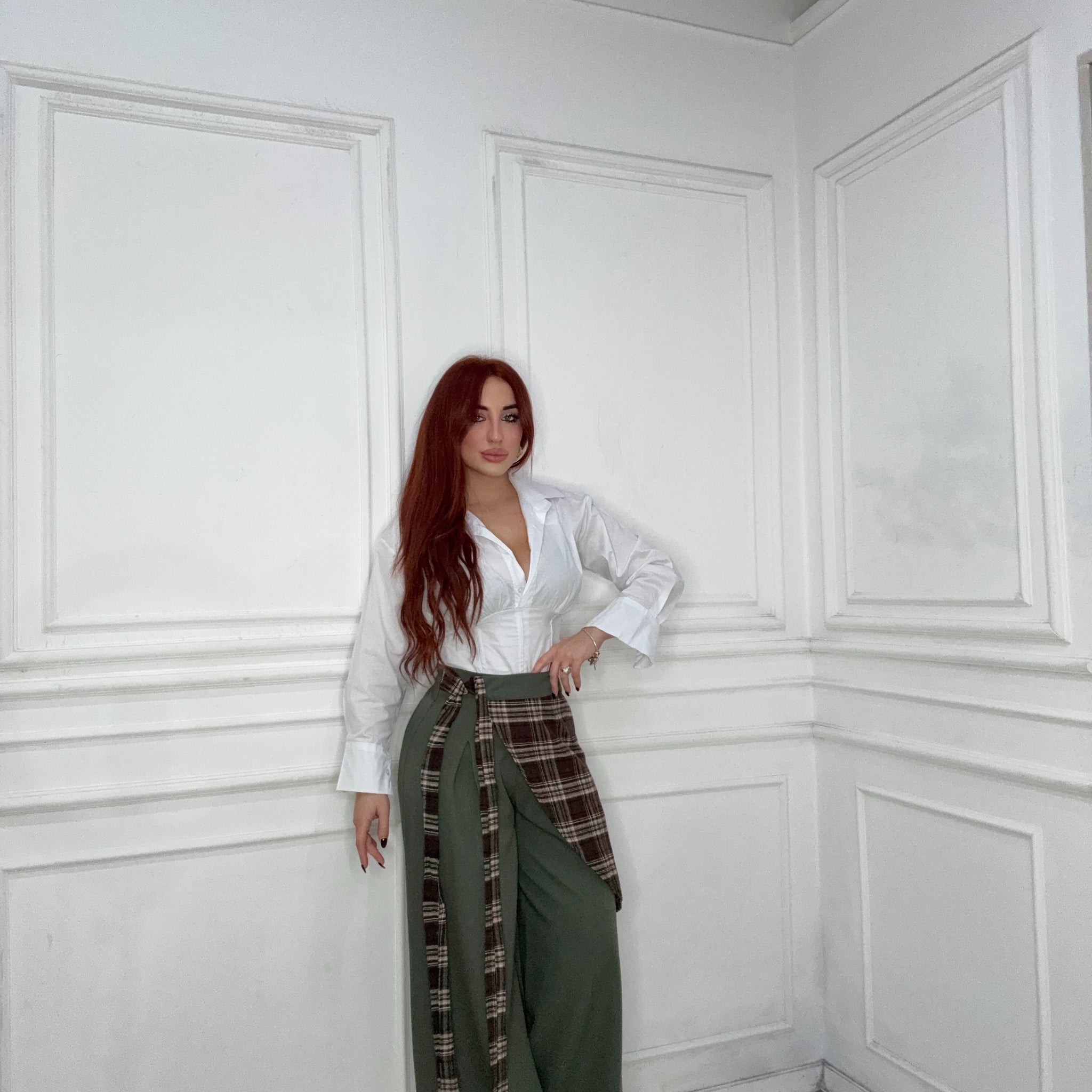 Pantalone fusciacca Verde