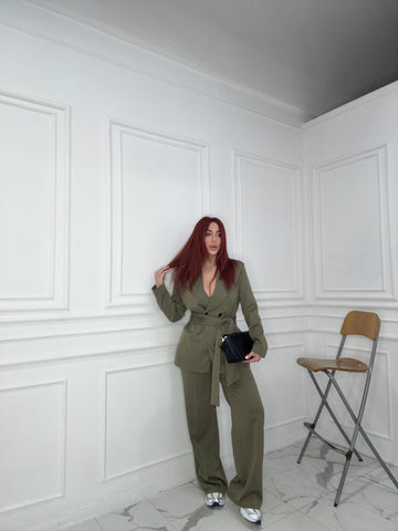 Tailleur Basic Verde
