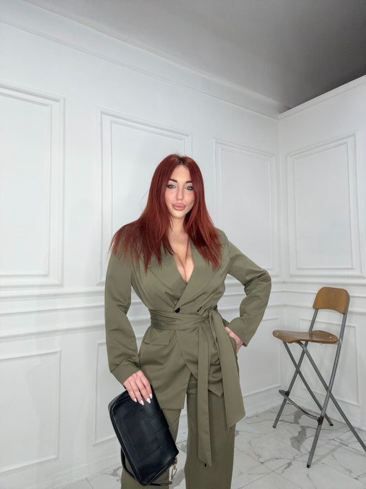 Tailleur Basic Verde