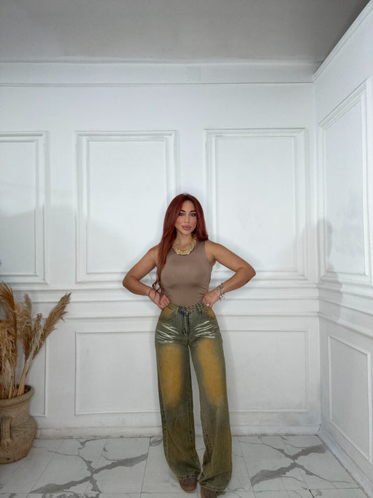 Jeans Dominique Sabbia