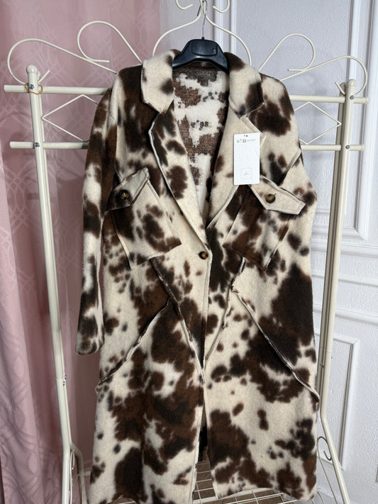Cappotto Maculato in panno