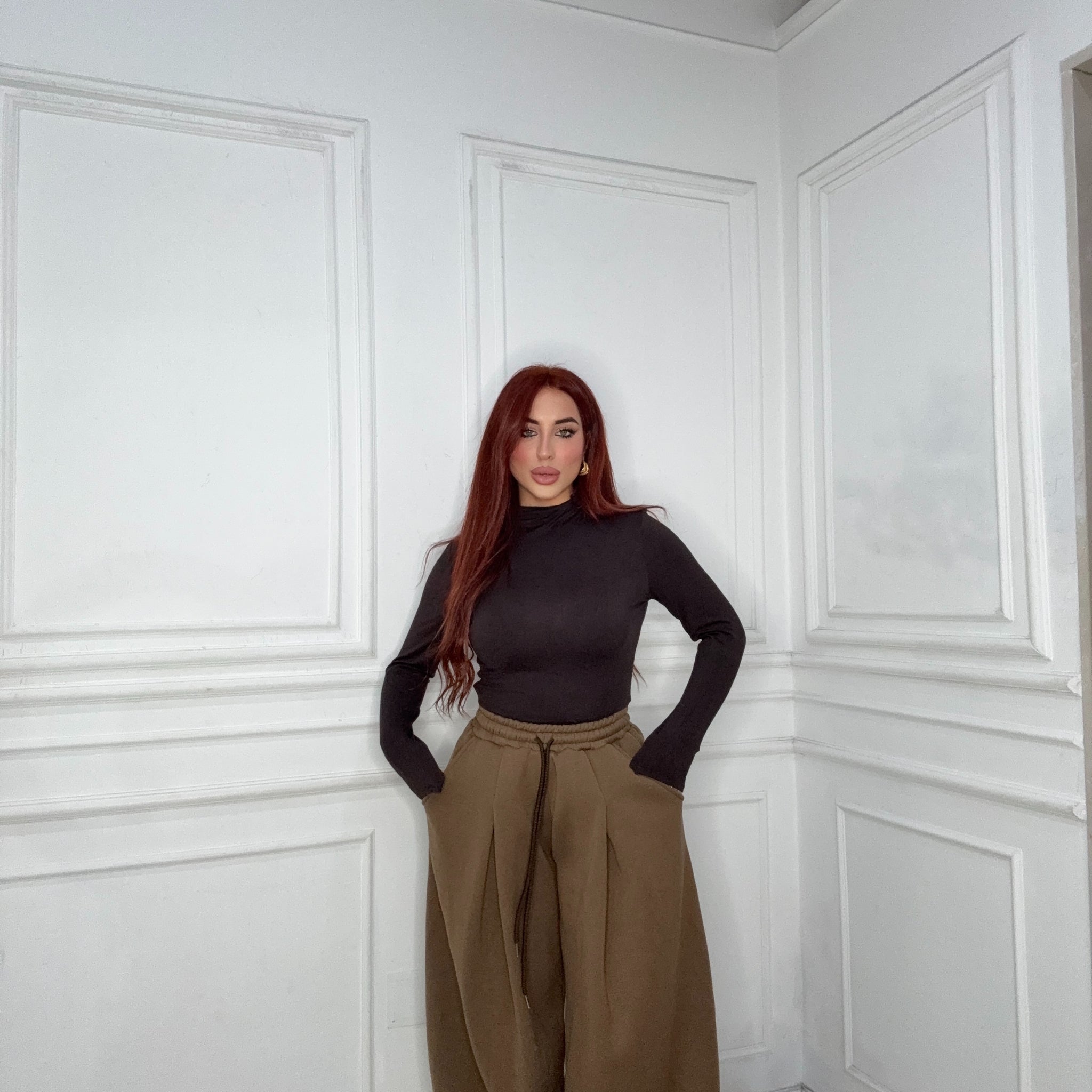 Panta Tuta Justwest Marrone