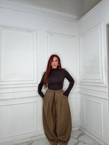 Panta Tuta Justwest Marrone