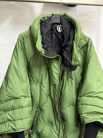 Piumino verde