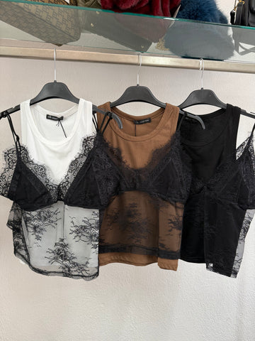 Canotta Dual pizzo