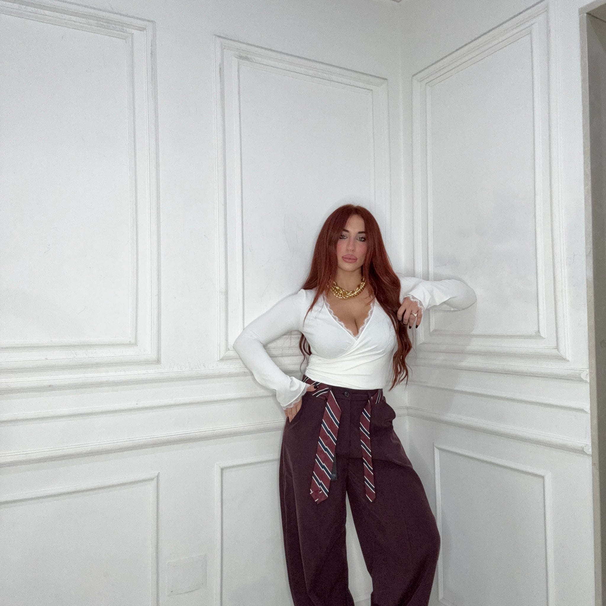 Pantalone Cravatta JUSTWEST