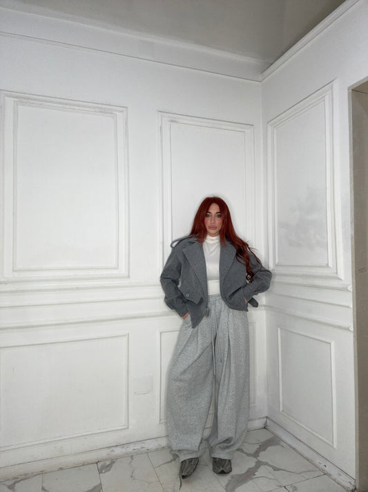 Giacca Panno Jules Grigia